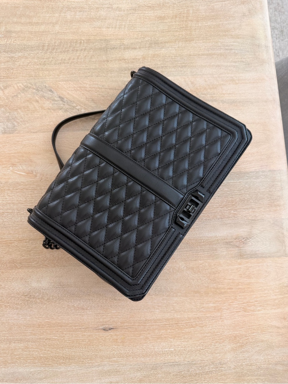 Rebecca Minkoff Black Quilted Bag